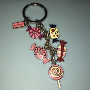 Coach keychain, alittle old